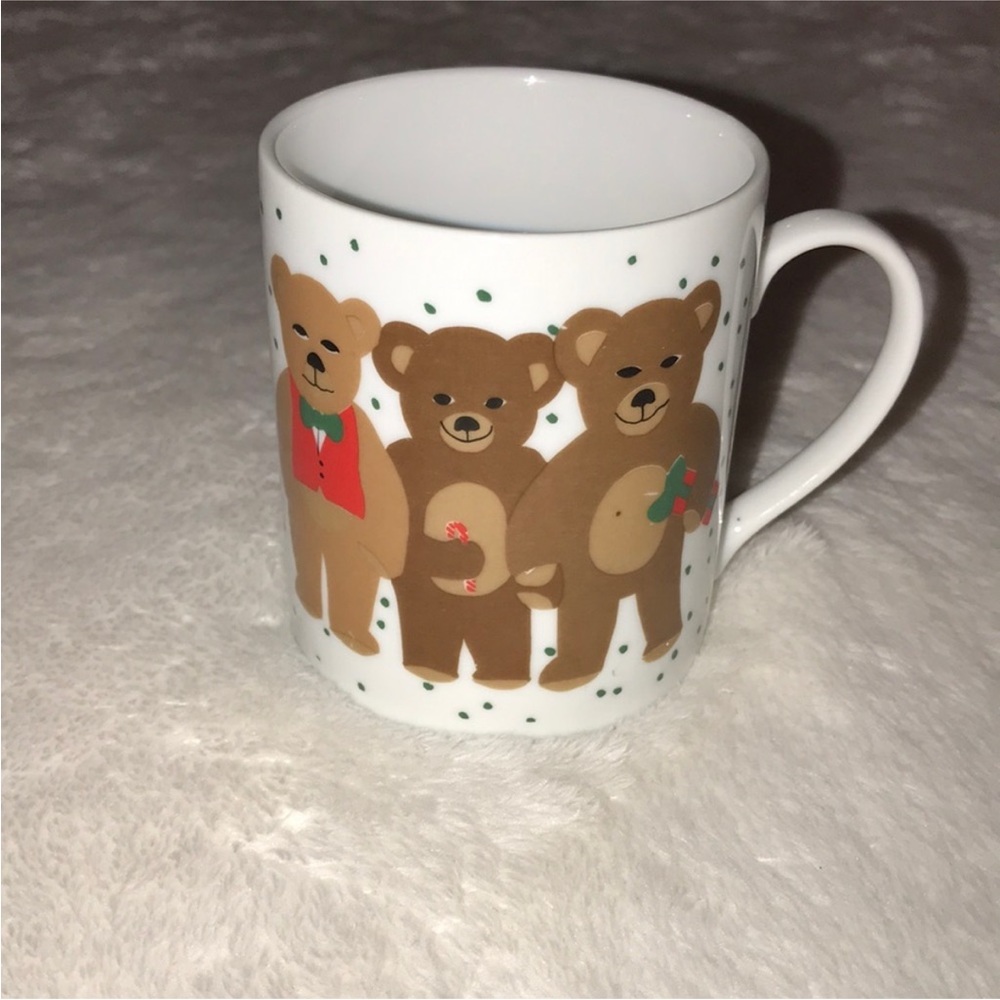Vintage Department 56 “Tender Bears” Christmas Mug
